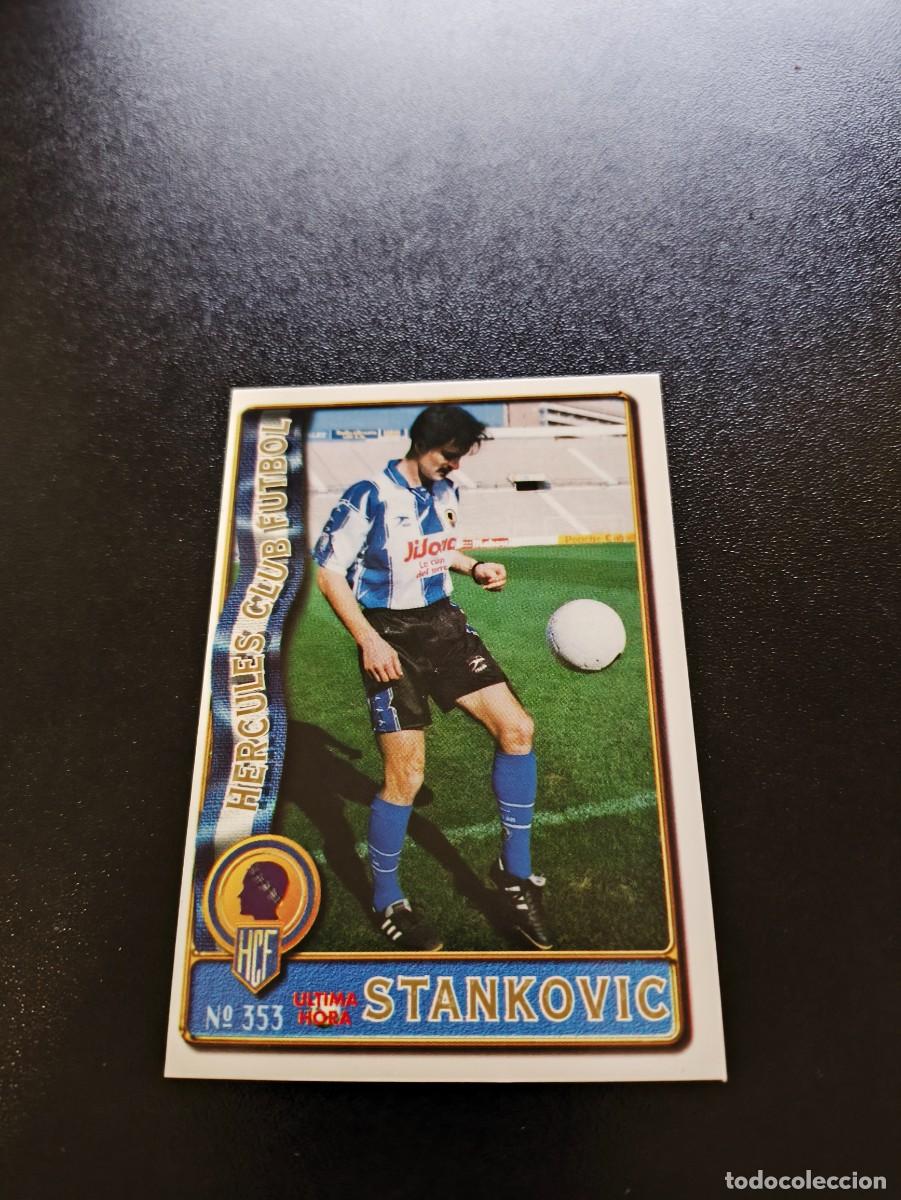 Cromos de F&uacute;tbol: 353 STANKOVIC HERCULES ULTIMA HORA II UH MUNDICROMO LIGA 1996 1997 96 97 NO PANINI ESTE