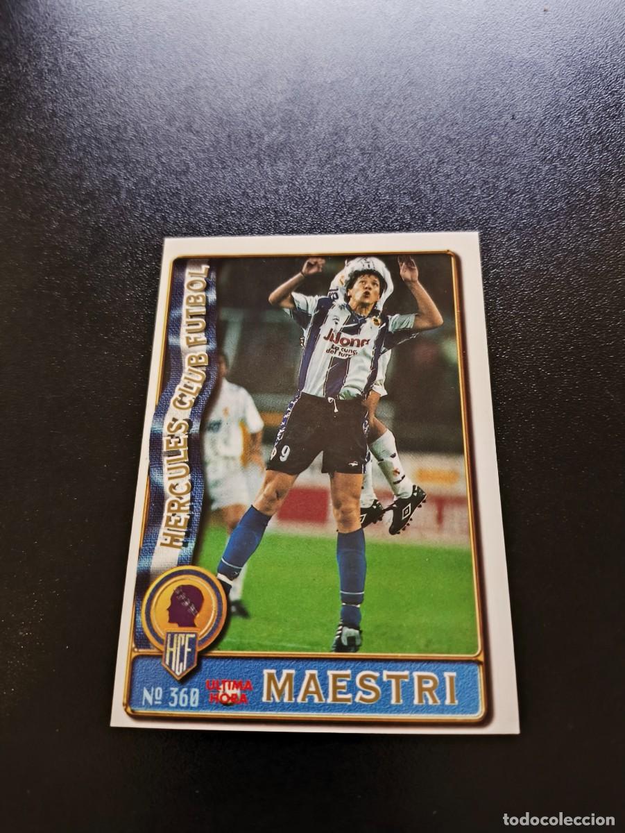 Cromos de F&uacute;tbol: 360 MAESTRI HERCULES ULTIMA HORA II UH MUNDICROMO LIGA 1996 1997 96 97 NO PANINI ESTE