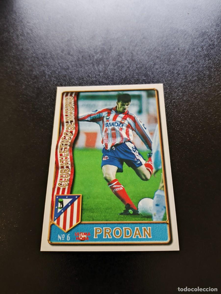 Football Stickers: 6 PRODAN ATLETICO DE MADRID ULTIMA HORA III UH MUNDICROMO LIGA 1996 1997 96 97 NO PANINI ESTE