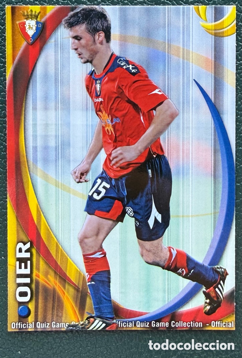 Football Stickers: 311 OIER CA OSASUNA FICHAS ALBUM MUNDICROMO 2010 2011 10 11