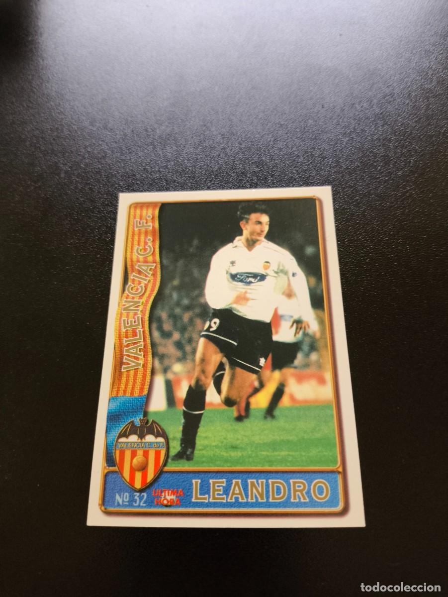 Cromos de Futebol: 32 LEANDRO VALENCIA ULTIMA HORA III UH MUNDICROMO LIGA 1996 1997 96 97 NO PANINI ESTE