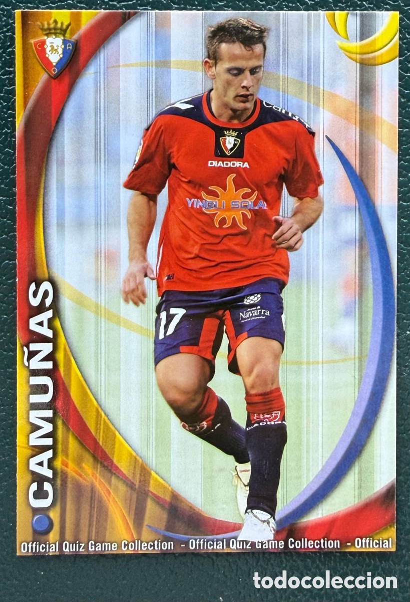 Cromos de F&uacute;tbol: 316 CAMU&Ntilde;AS CA OSASUNA FICHAS ALBUM MUNDICROMO 2010 2011 10 11