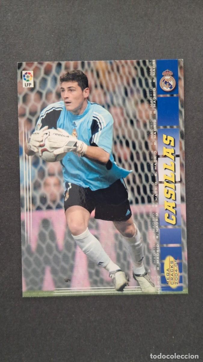 Cromos de Futebol: L2 CASILLAS REAL MADRID 164 PANINI MEGACRACKS 2004 2005 04 05