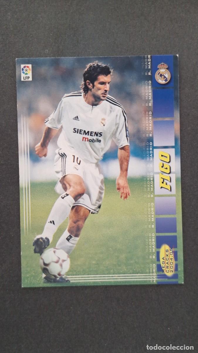 Figurine di Calcio: L2 FIGO REAL MADRID 176 PANINI MEGACRACKS 2004 2005 04 05