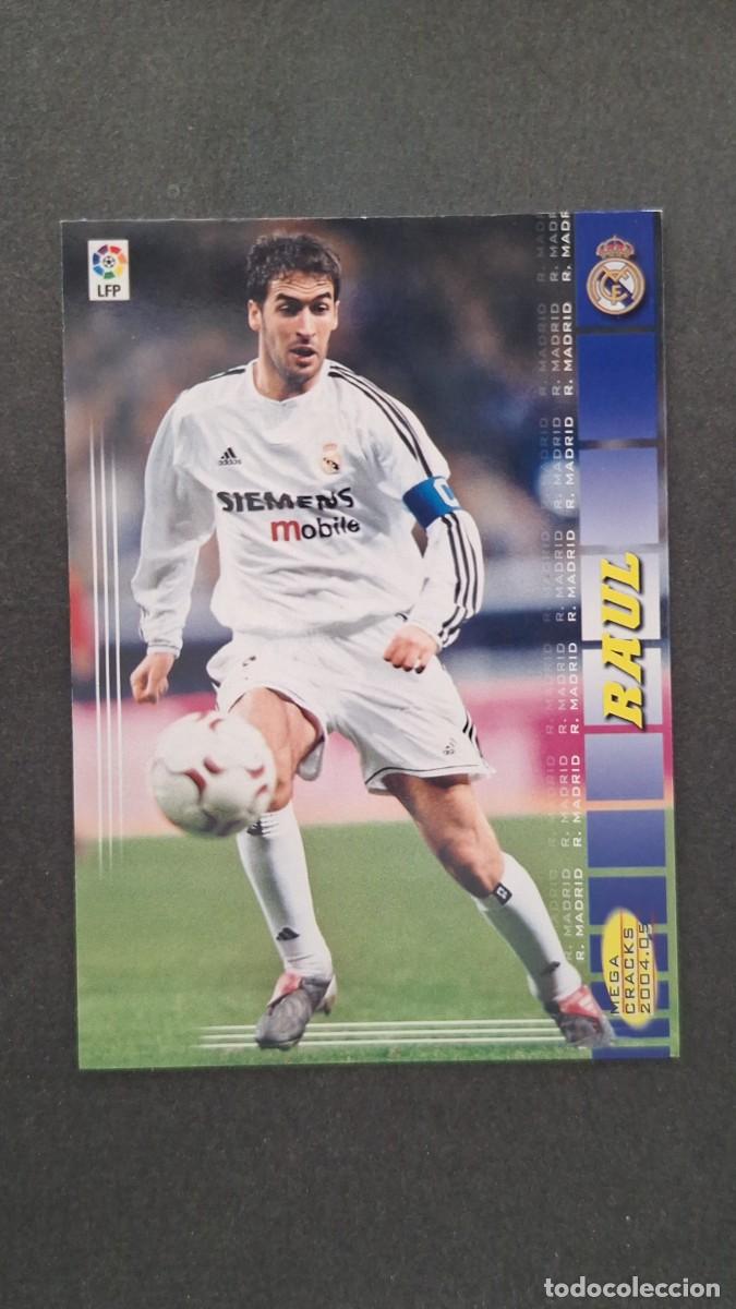 Fu&szlig;ball-Sticker: L2 RAUL REAL MADRID 178 PANINI MEGACRACKS 2004 2005 04 05