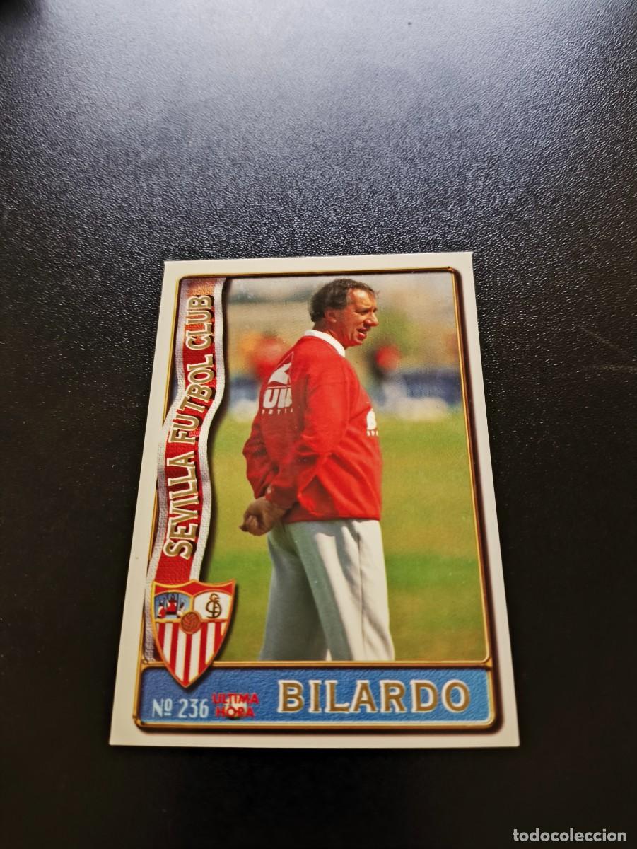 Cromos de F&uacute;tbol: 236 BILARDO SEVILLA ULTIMA HORA III UH MUNDICROMO LIGA 1996 1997 96 97 NO PANINI ESTE