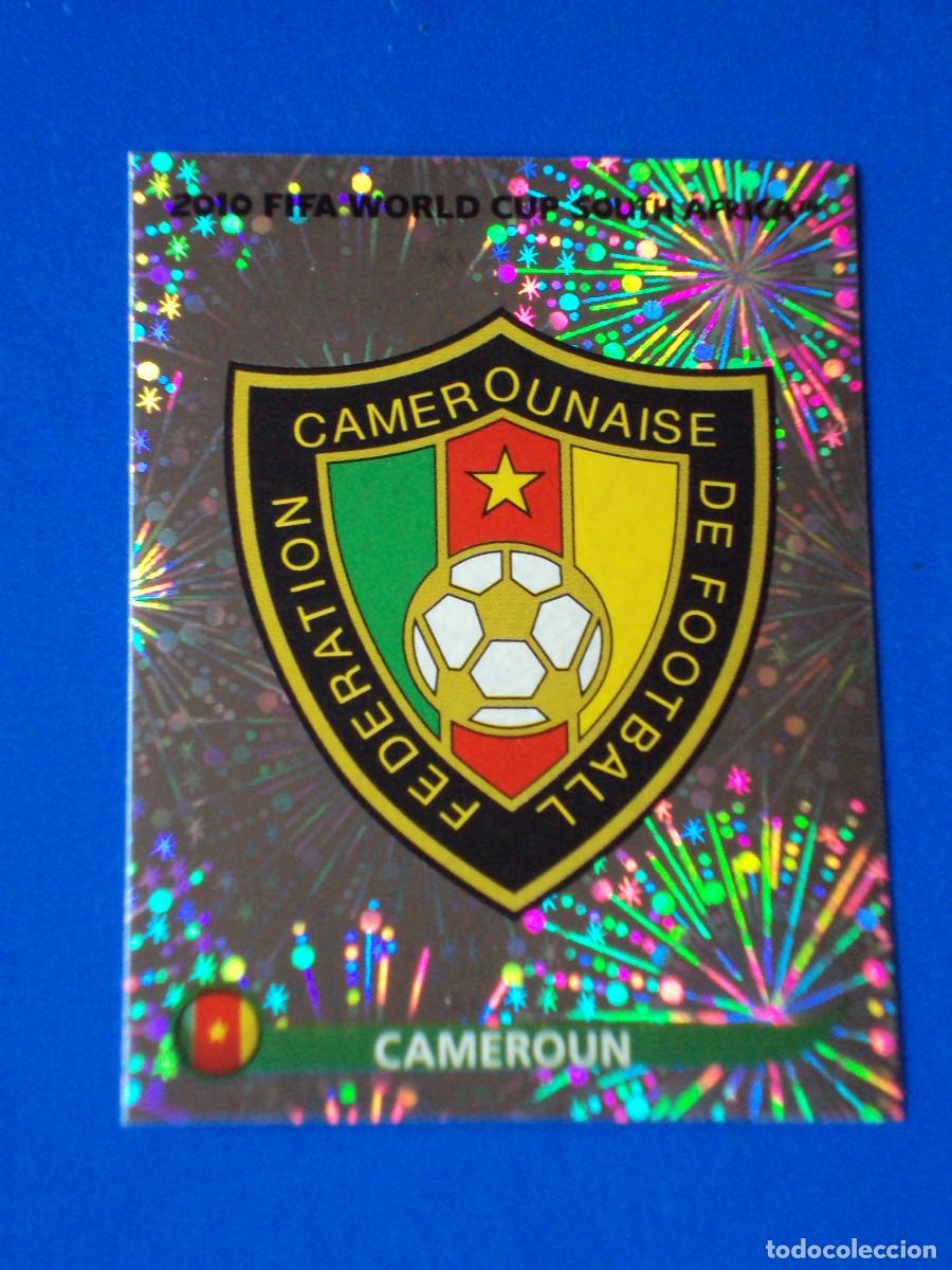 Cromos de F&uacute;tbol: 392 ESCUDO CAMERUN MUNDIAL FUTBOL SOUTH AFRICA 2010 FIFA WORLD CUP PANINI CROMO NUEVO