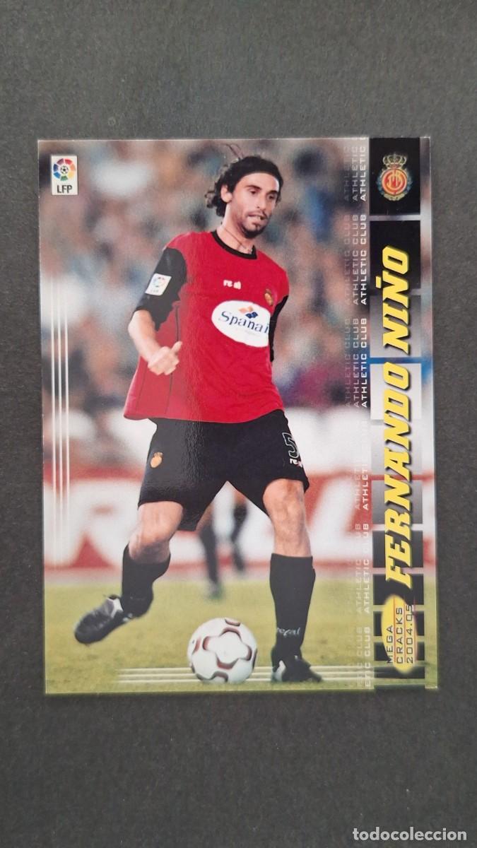Cromos de F&uacute;tbol: L2 FERNANDO NI&Ntilde;O R. C. D. MALLORCA ERROR 204 PANINI MEGACRACKS 2004 2005 04 05