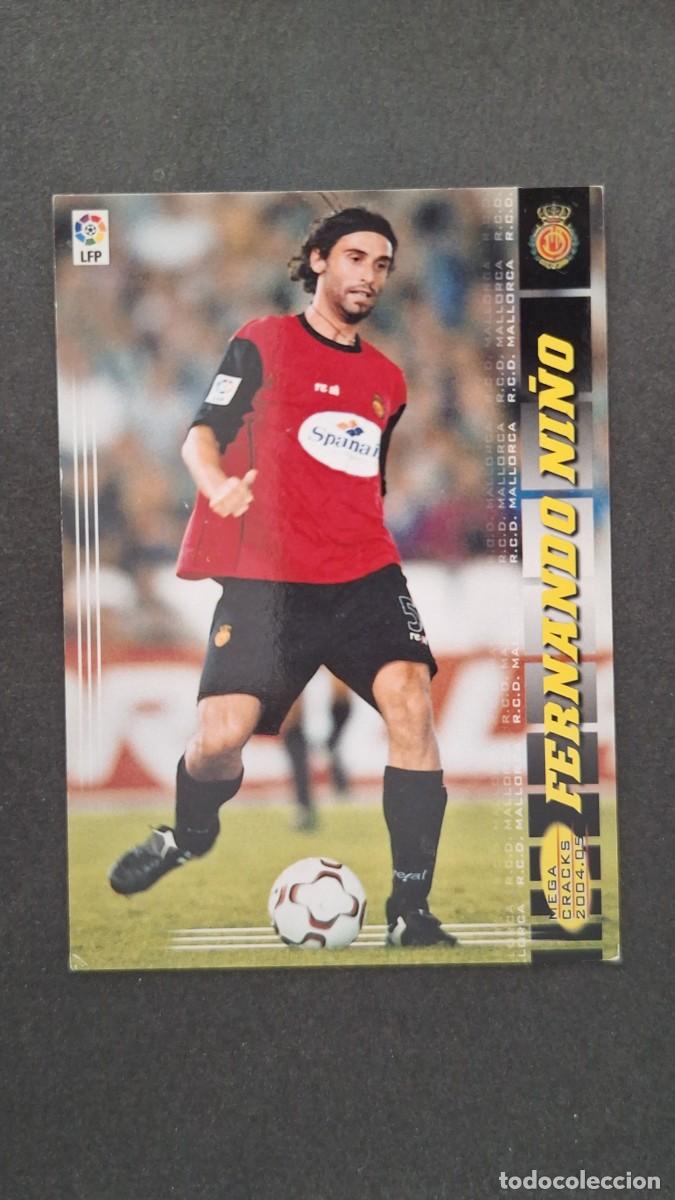 Cromos de F&uacute;tbol: L2 FERNANDO NI&Ntilde;O R. C. D. MALLORCA CORREGIDO 204 PANINI MEGACRACKS 2004 2005 04 05