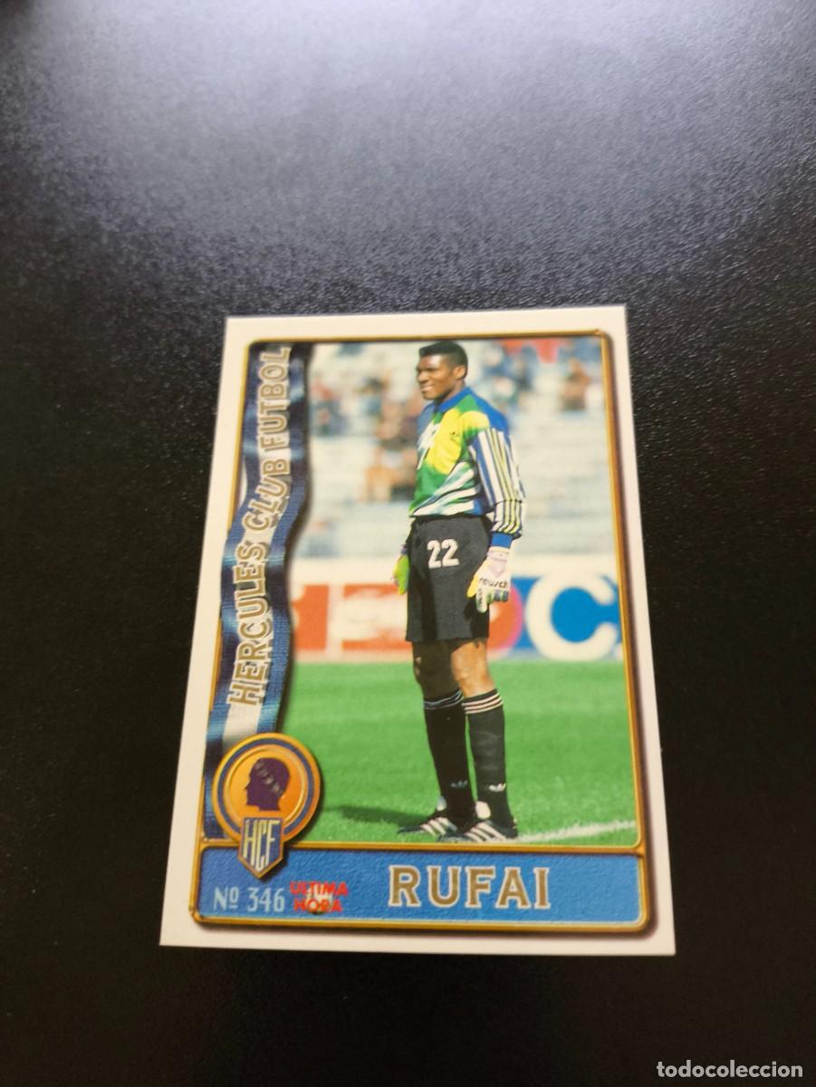 Figurine di Calcio: 346 RUFAI HERCULES ULTIMA HORA III UH MUNDICROMO LIGA 1996 1997 96 97 NO PANINI ESTE