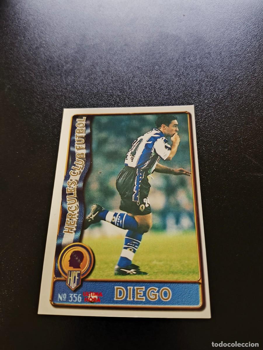 Cromos de F&uacute;tbol: 356 DIEGO HERCULES ULTIMA HORA III UH MUNDICROMO LIGA 1996 1997 96 97 NO PANINI ESTE