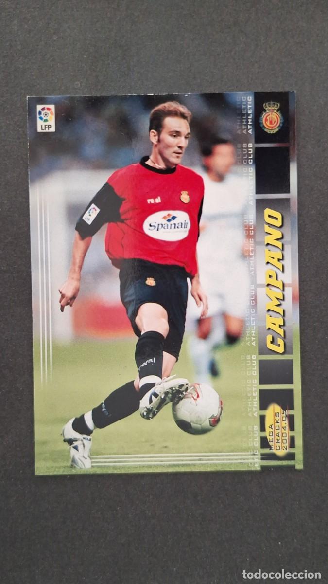 Cartes &agrave; collectionner de Football: L2 CAMPANO R. C. D. MALLORCA ERROR 210 PANINI MEGACRACKS 2004 2005 04 05