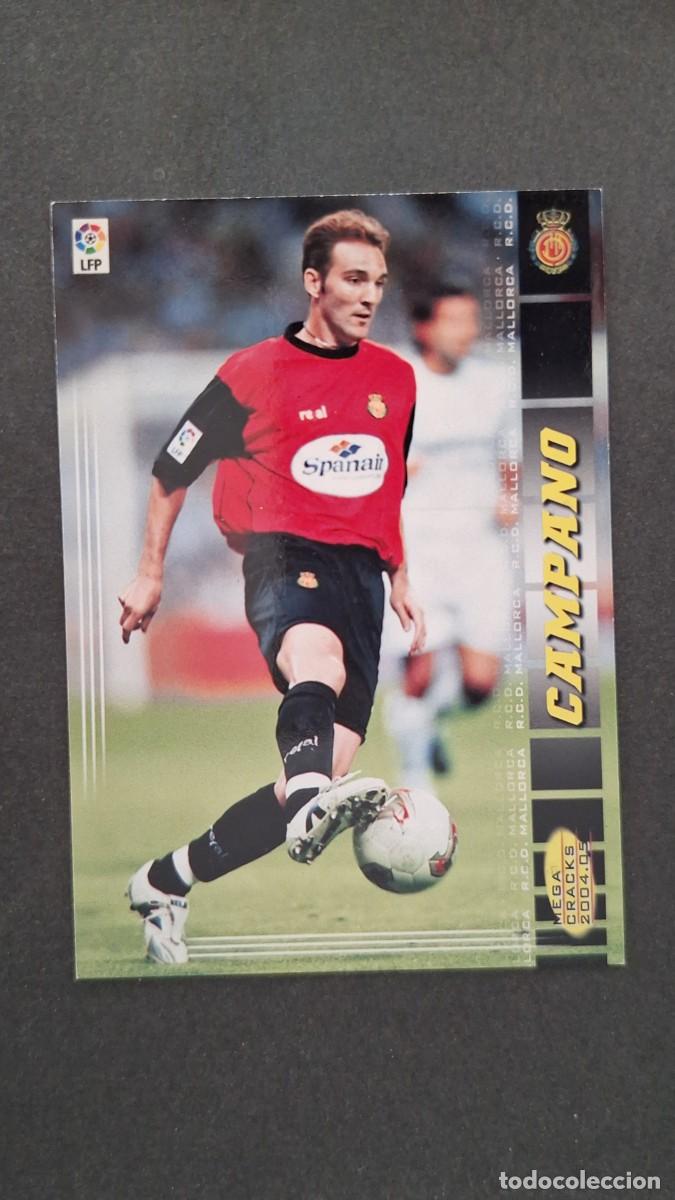 Cromos de F&uacute;tbol: L2 CAMPANO R. C. D. MALLORCA CORREGIDO 210 PANINI MEGACRACKS 2004 2005 04 05
