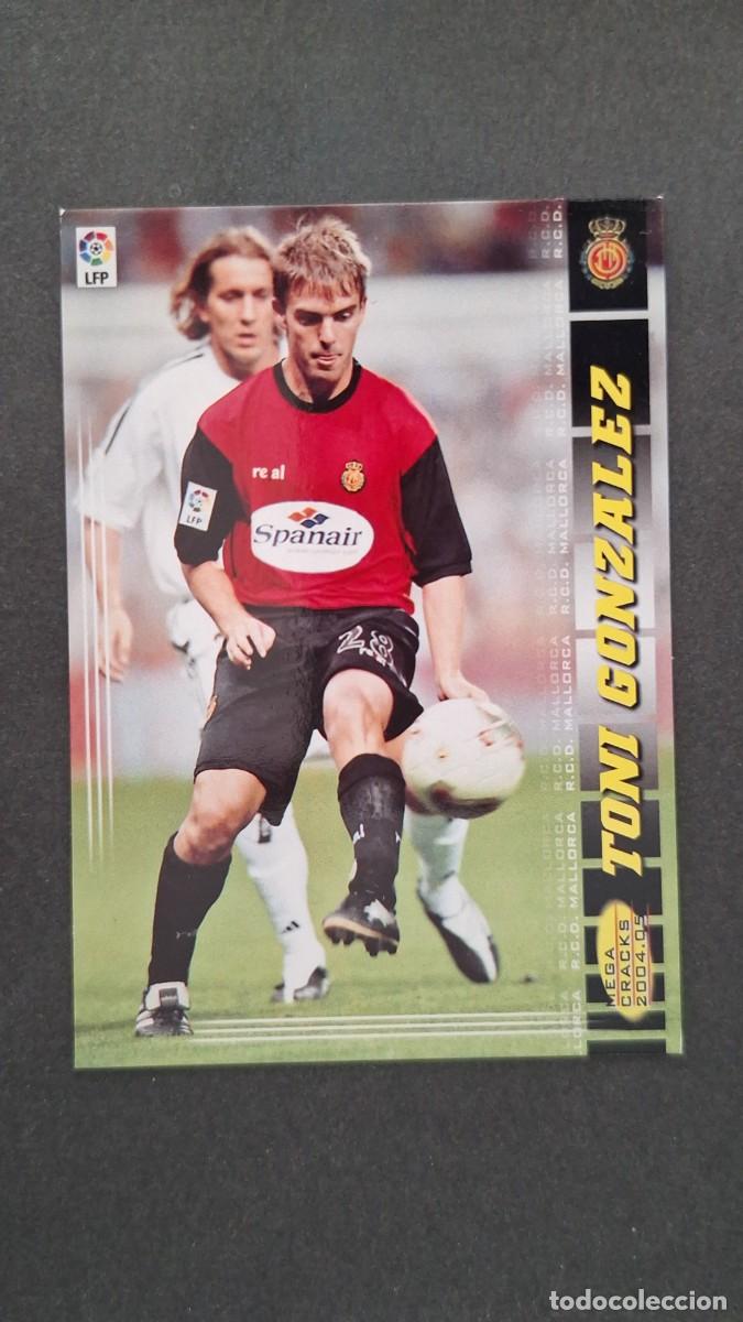 Figurine di Calcio: L2 TONI GONZALEZ R. C. D. MALLORCA CORREGIDO 211 PANINI MEGACRACKS 2004 2005 04 05