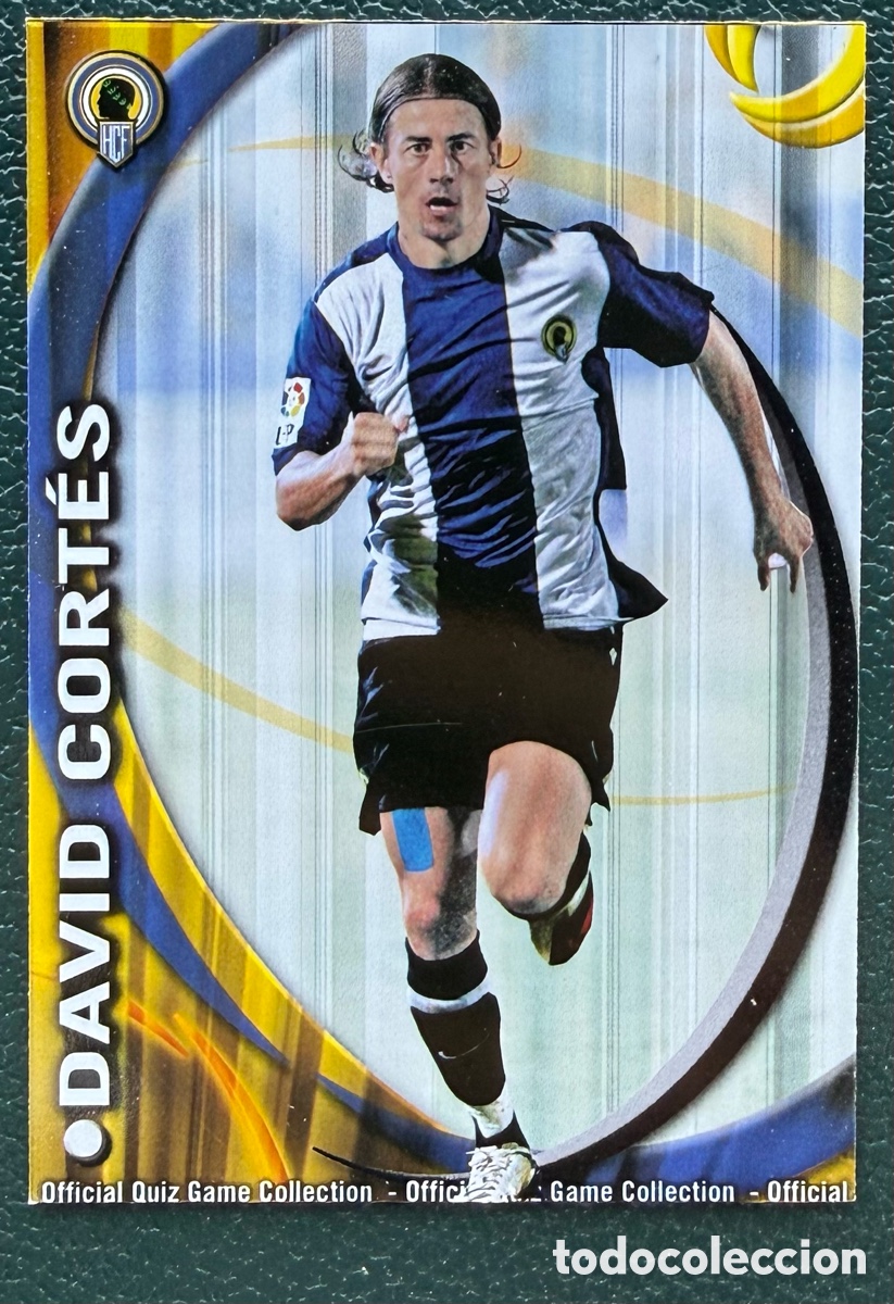 Figurine di Calcio: 495 DAVID CORTES HERCULES CF FICHAS ALBUM MUNDICROMO 2010 2011 10 11
