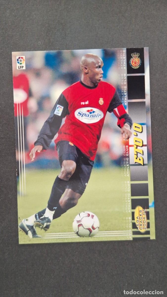 Figurine di Calcio: L2 ETO'O R. C. D. MALLORCA ERROR 213 PANINI MEGACRACKS 2004 2005 04 05