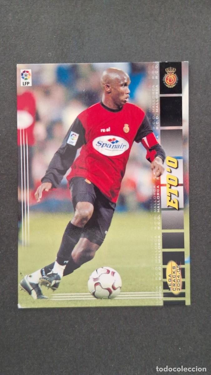 Figurine di Calcio: L2 ETO'O R. C. D. MALLORCA CORREGIDO 213 PANINI MEGACRACKS 2004 2005 04 05
