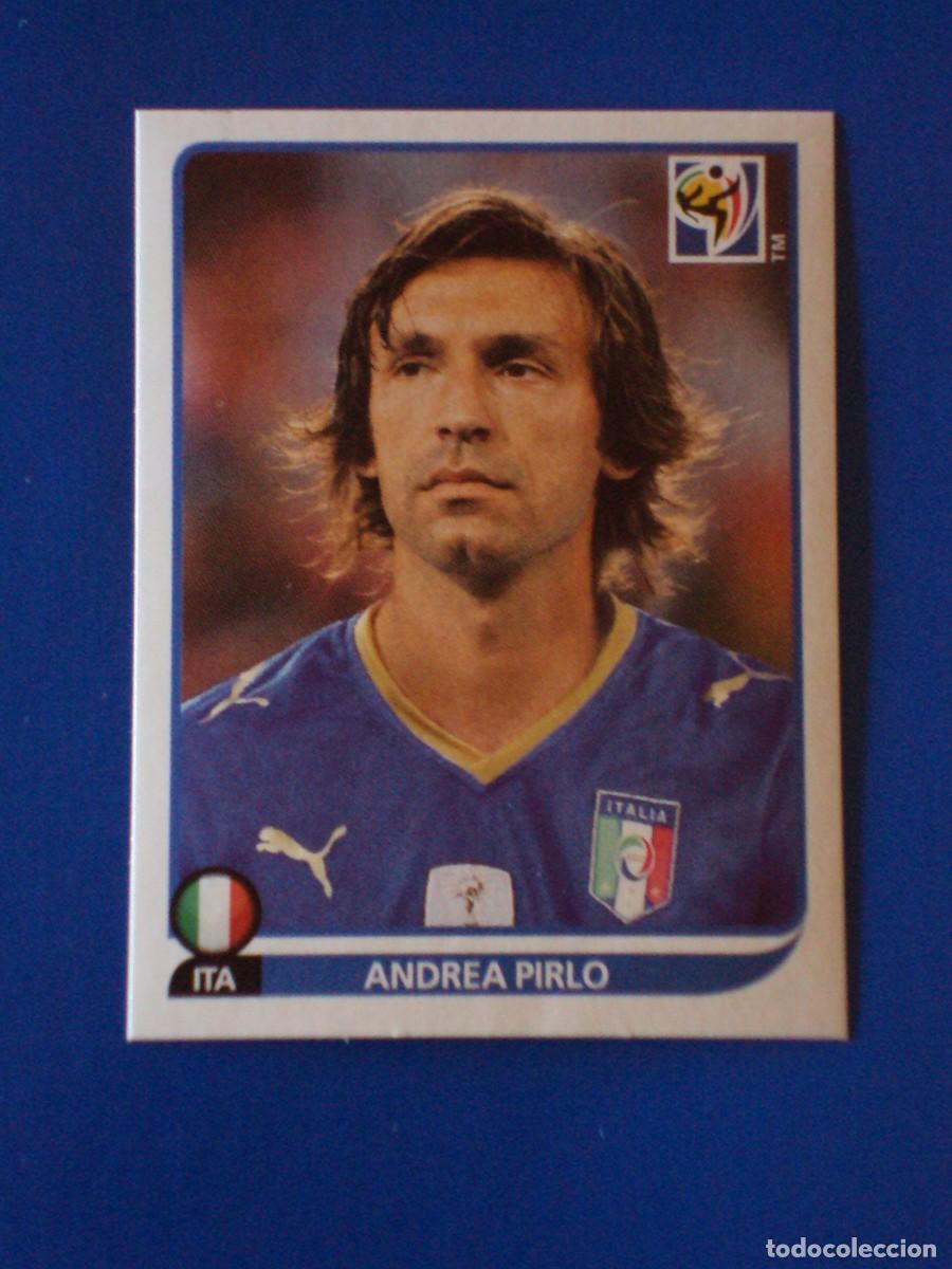 Figurine di Calcio: 422 ANDREA PIRLO ITALIA MUNDIAL FUTBOL SOUTH AFRICA 2010 FIFA WORLD CUP PANINI CROMO NUEVO