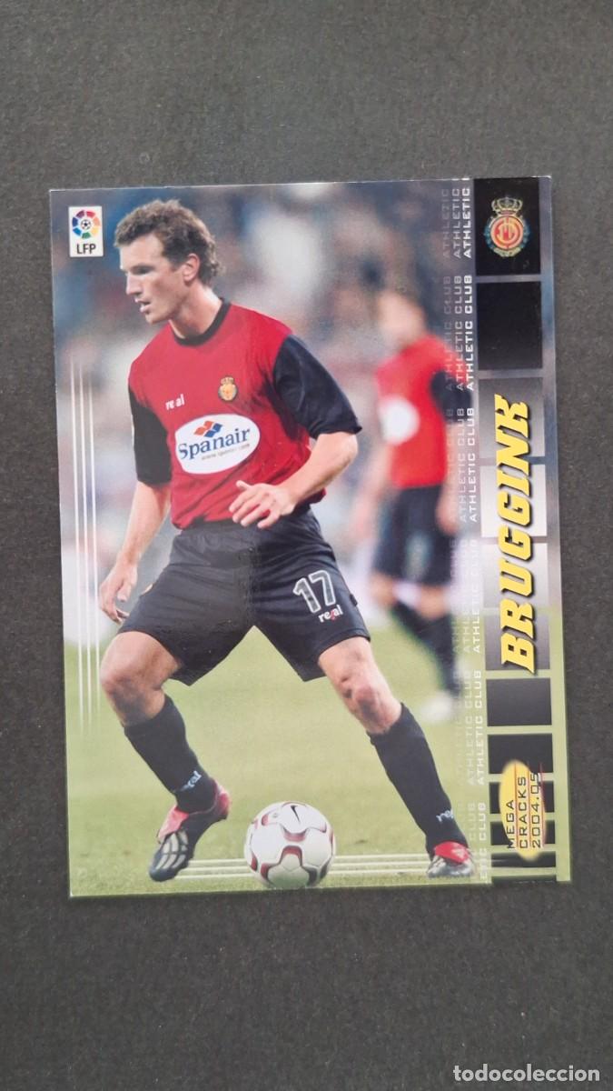 Cromos de F&uacute;tbol: L2 BRUGGINK R. C. D. MALLORCA ERROR 215 PANINI MEGACRACKS 2004 2005 04 05