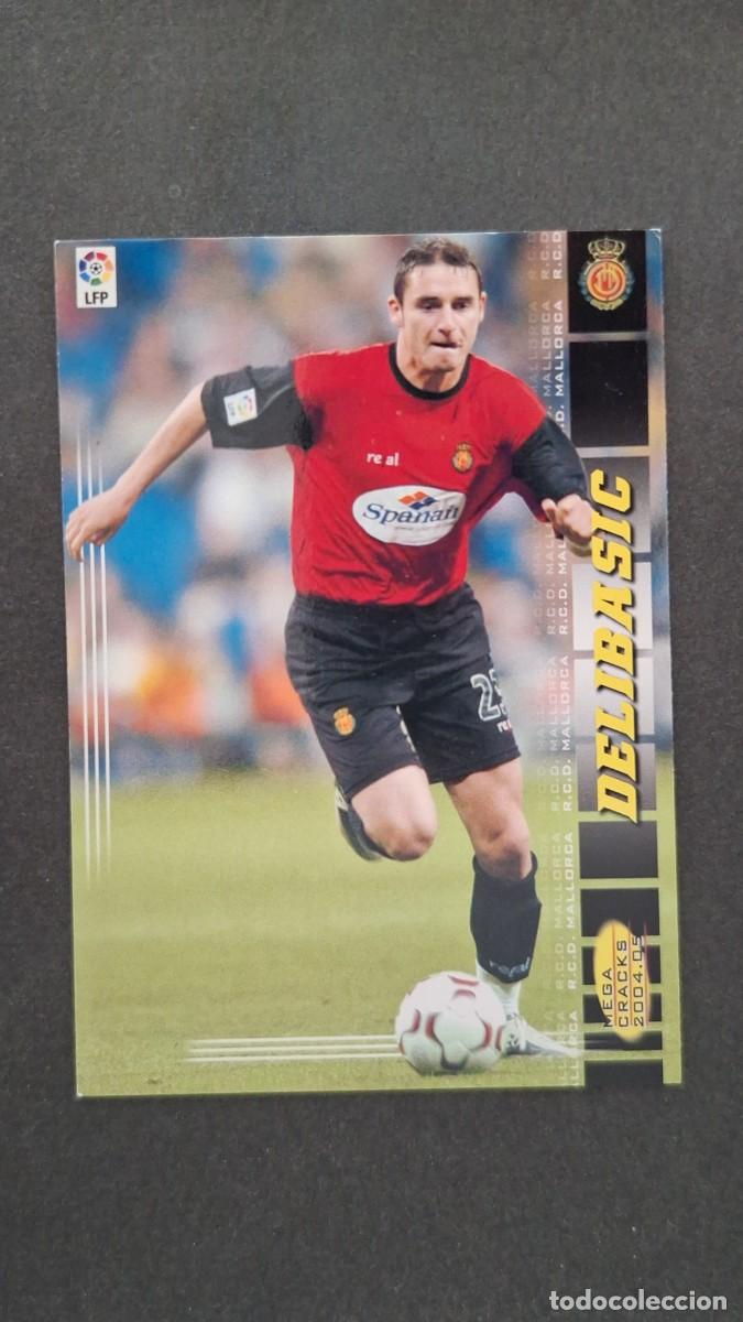 Cromos de F&uacute;tbol: L2 DELIBASIC R. C. D. MALLORCA CORREGIDO 216 PANINI MEGACRACKS 2004 2005 04 05