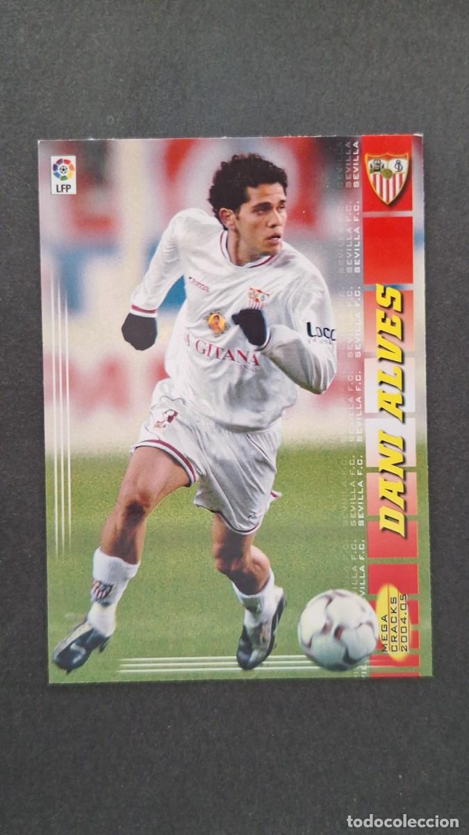 Cromos de F&uacute;tbol: L2 DANI ALVES SEVILLA F. C. 274 PANINI MEGACRACKS 2004 2005 04 05