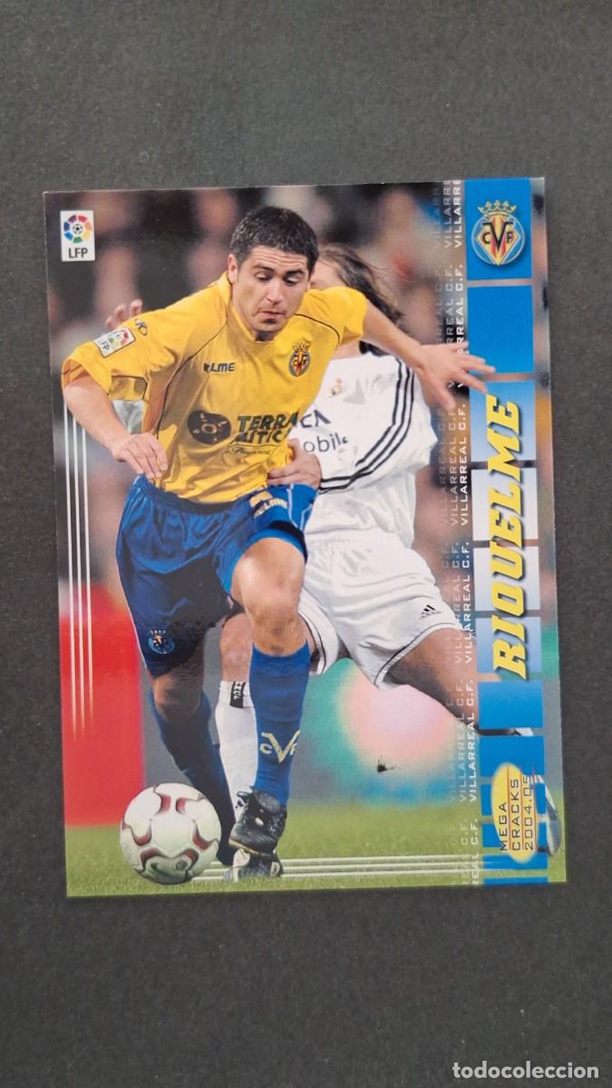 Cartes &agrave; collectionner de Football: L2 RIQUELME VILLARREAL C. F. 338 PANINI MEGACRACKS 2004 2005 04 05