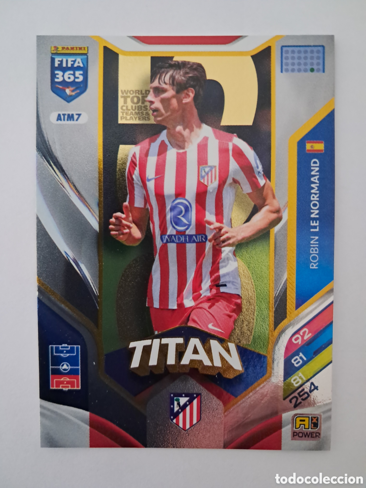 Cromos de F&uacute;tbol: Lenglet Titan Adrenalyn