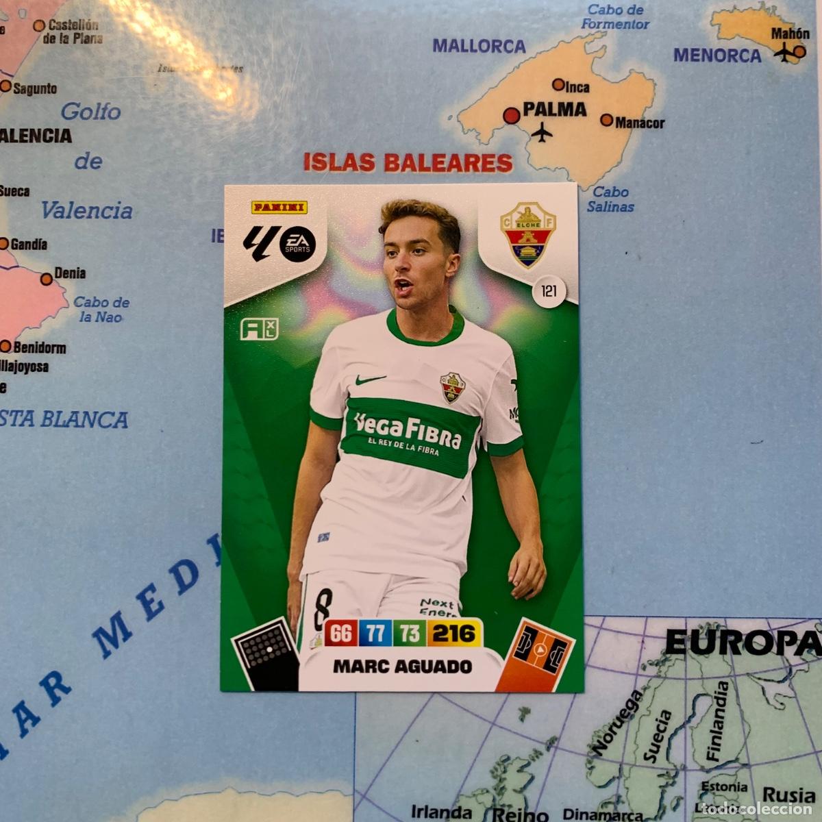 Cromos de F&uacute;tbol: Marc Aguado n&uacute;mero 121 Del Elche cromo adrenalyn XL 25-26 2025-2026
