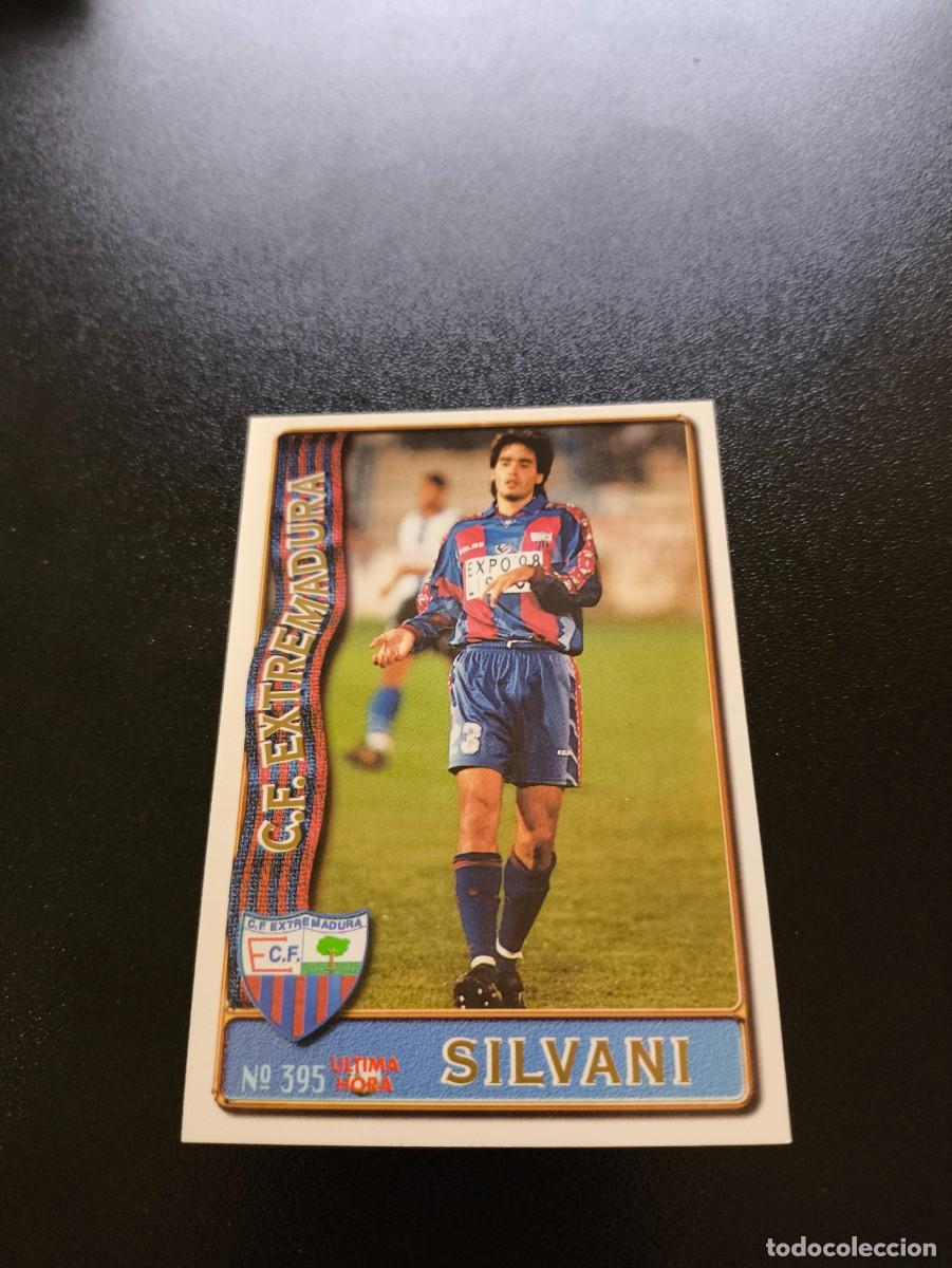 Cartes &agrave; collectionner de Football: 395 SILVANI EXTREMADURA ULTIMA HORA III UH MUNDICROMO LIGA 1996 1997 96 97 NO PANINI ESTE