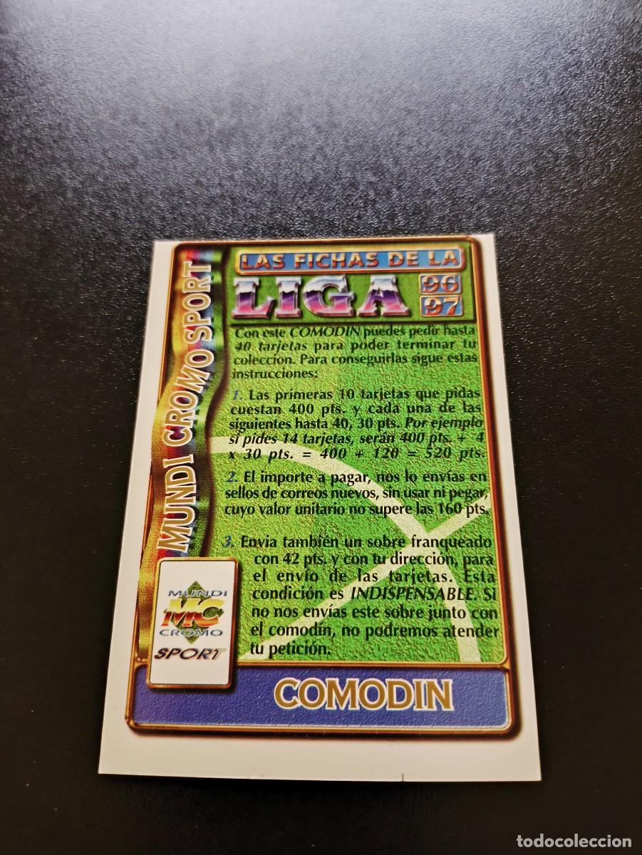 Cartes &agrave; collectionner de Football: COMODIN LETRA GRANDE MUNDICROMO LIGA 1996 1997 96 97 NO PANINI ESTE