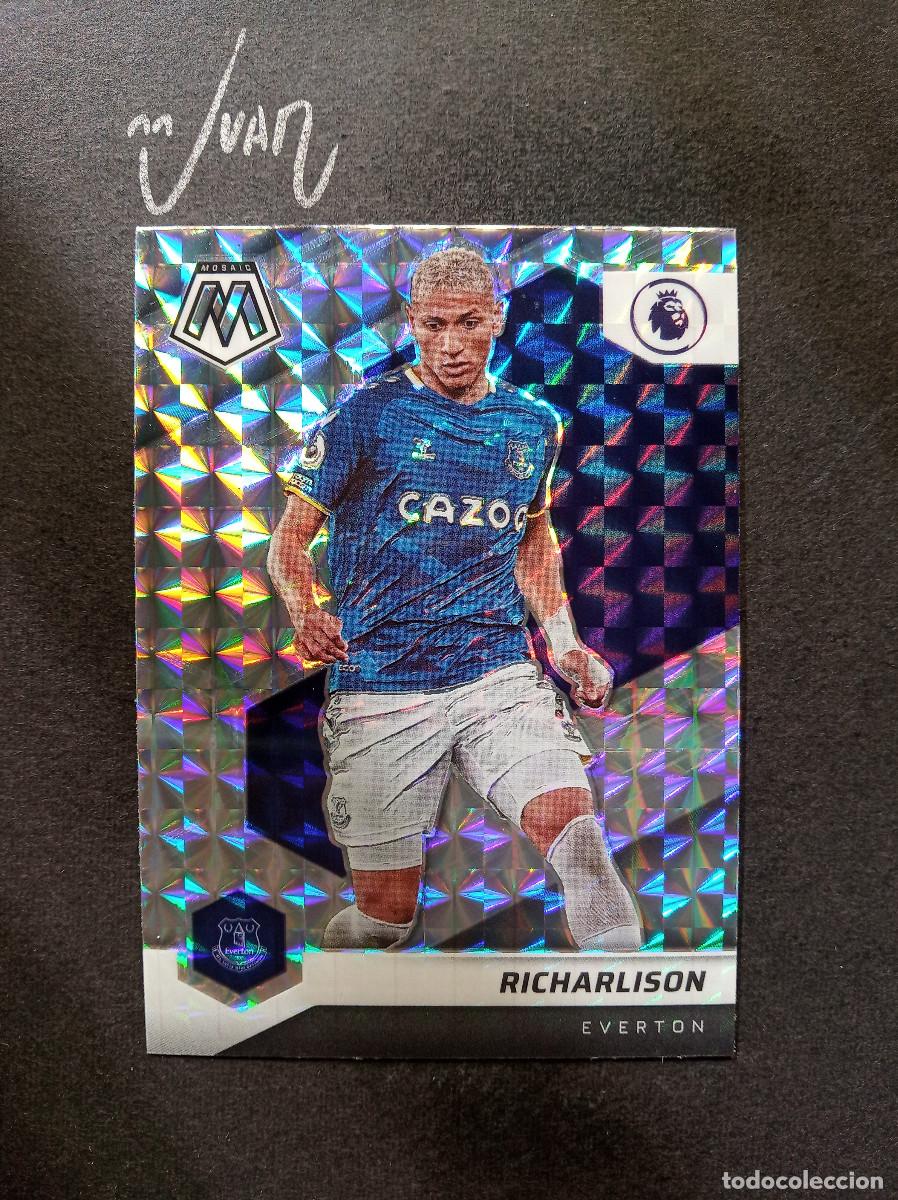 Cromos de F&uacute;tbol: N&ordm; 169 PARALELA PRIZM RICHARLISON EVERTON BRASIL ⚽ PANINI &reg; MOSAIC PREMIER 2021 2022 21 22 NUEVO