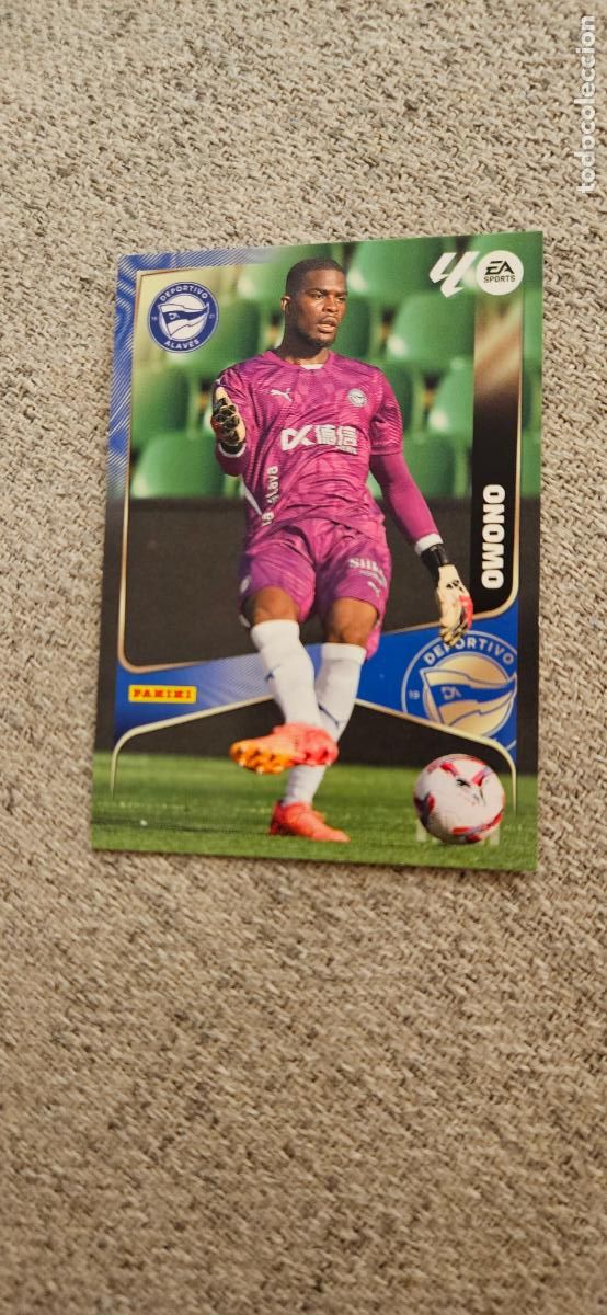 Fu&szlig;ball-Sticker: alaves 21 Owono megacracks 2025 2026 25 26 trading card