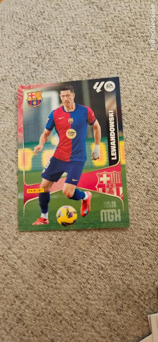 Fu&szlig;ball-Sticker: barcelona 89 lewandowski megacracks 2025 2026 25 26 trading card