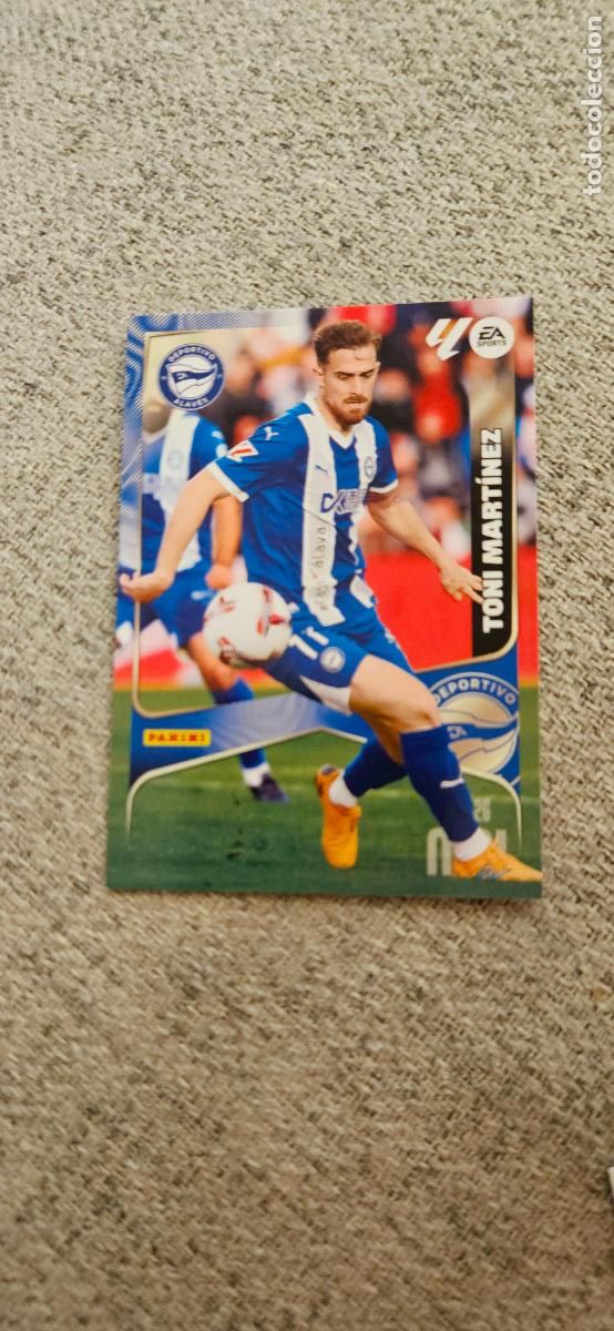 Fu&szlig;ball-Sticker: alaves toni martinez 35 megacracks 2025 2026 25 26 trading card