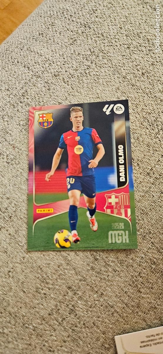 Figurine di Calcio: barcelona dani olmo 87 megacracks 2025 2026 25 26 trading card