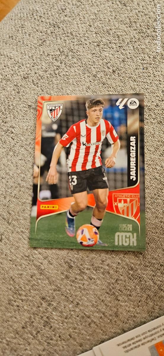 Figurine di Calcio: athletic de bilbao jauregizar 46 megacracks 2025 2026 25 26 trading card