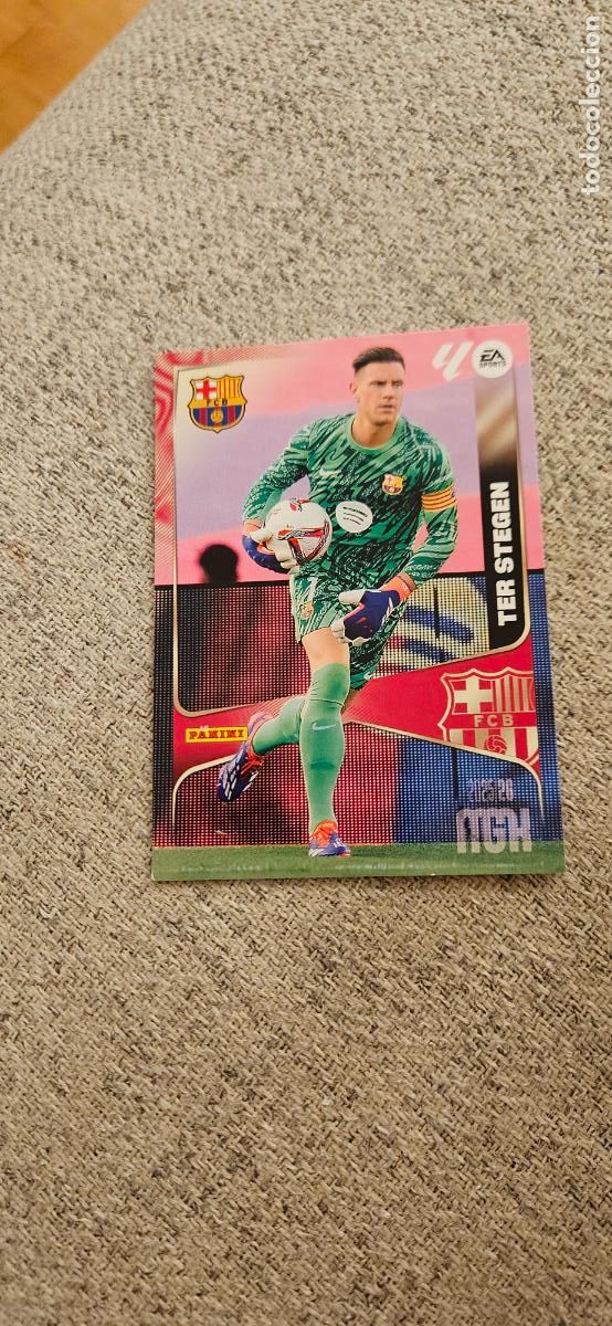 Figurine di Calcio: barcelona ter stegen 74 megacracks 2025 2026 25 26 trading card