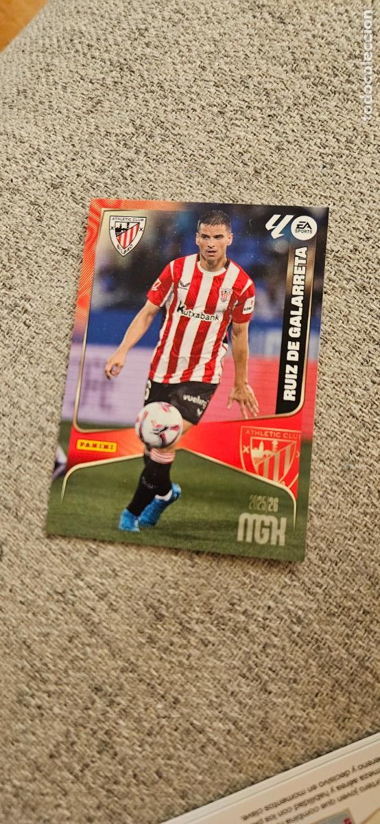 Figurine di Calcio: athletic de bilbao galarreta 48 megacracks 2025 2026 25 26 trading card