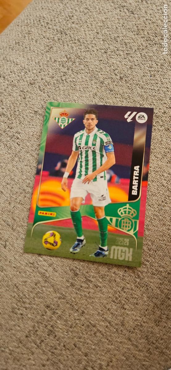 Figurine di Calcio: betis bartra 95 megacracks 2025 2026 25 26 trading card