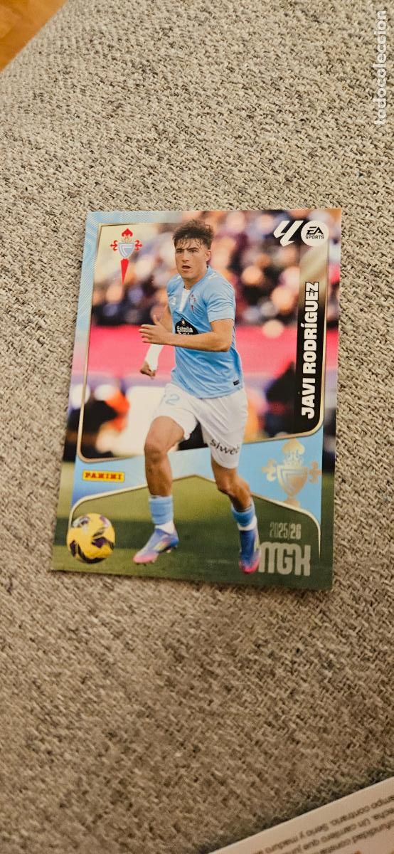 Cartes &agrave; collectionner de Football: celta 112 javi rodriguez megacracks 2025 2026 25 26 trading card