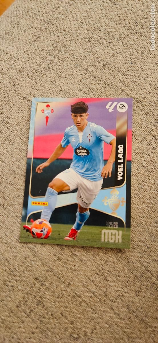Cromos de Futebol: celta 115 lago megacracks 2025 2026 25 26 trading card