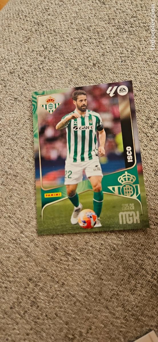 Cromos de Futebol: betis isco 103 megacracks 2025 2026 25 26 trading card
