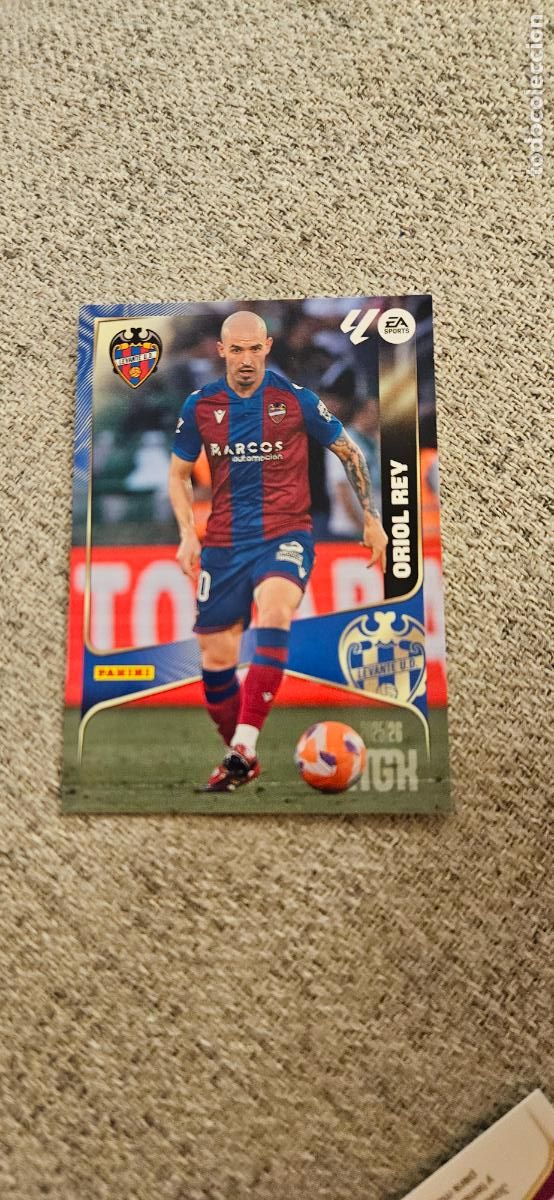 Cromos de Futebol: levante rey 207 megacracks 2025 2026 25 26 trading card