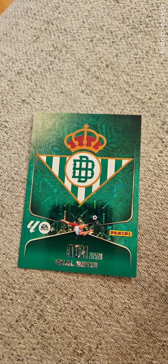 Cromos de Futebol: betis escudo 91 megacracks 2025 2026 25 26 trading card