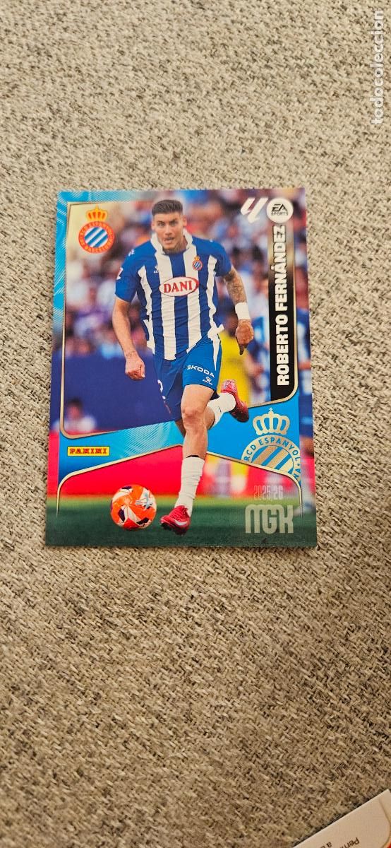 Cromos de Futebol: espa&ntilde;ol 162 roberto megacracks 2025 2026 25 26 trading card
