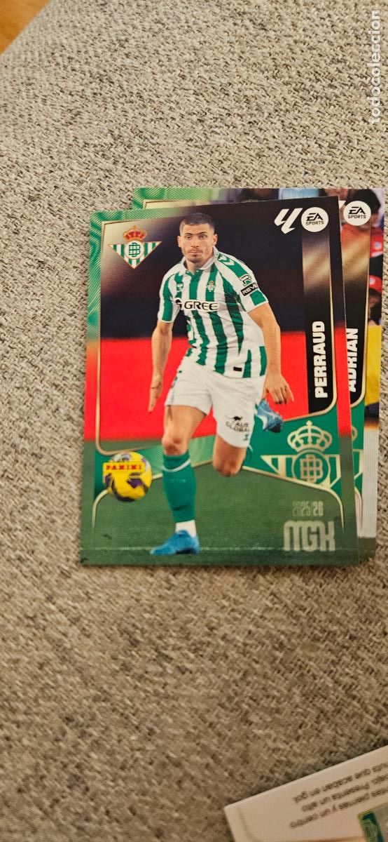 Cromos de Futebol: betis perraud 98 megacracks 2025 2026 25 26 trading card