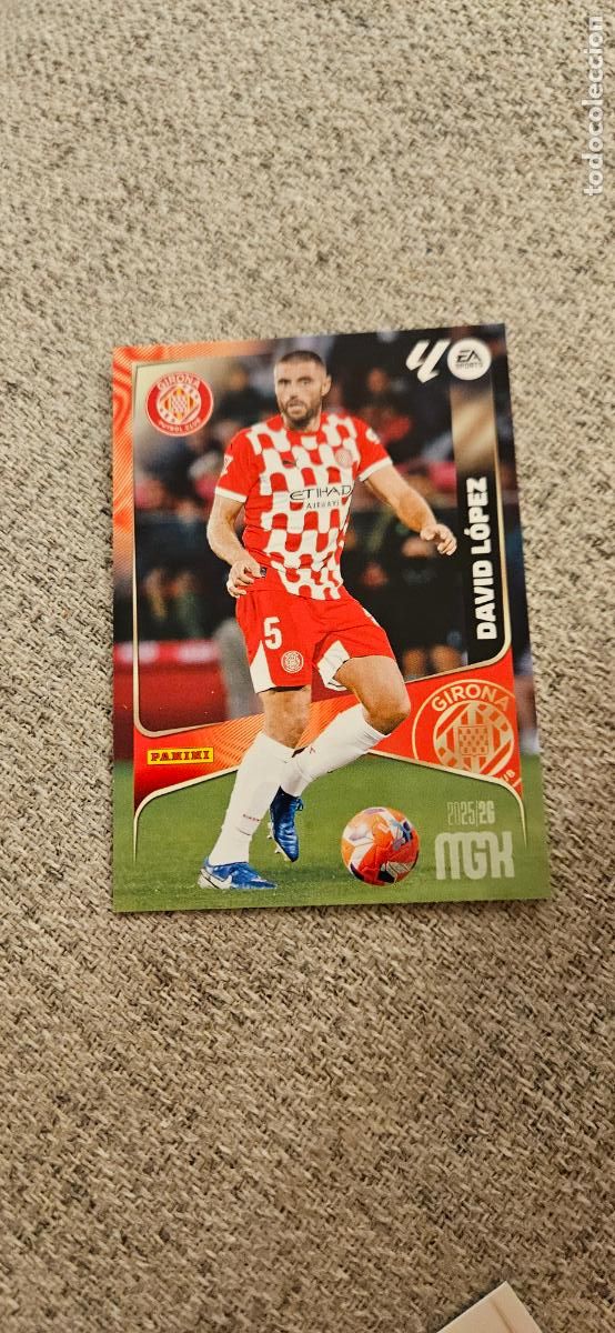 Cromos de F&uacute;tbol: girona david glopez 185 megacracks 2025 2026 25 26 trading card
