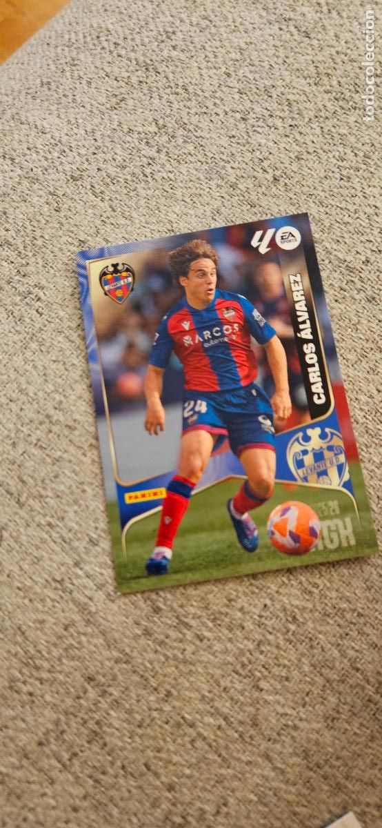 Cromos de F&uacute;tbol: levante carlos alvarez 212 megacracks 2025 2026 25 26 trading card