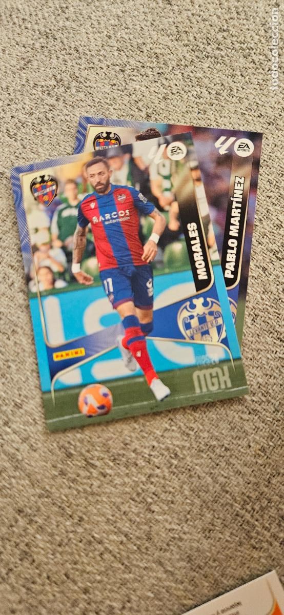Cromos de F&uacute;tbol: levante morales 216 megacracks 2025 2026 25 26 trading card