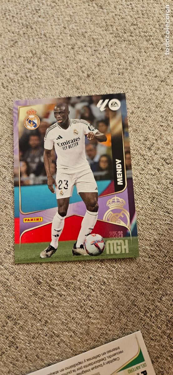 Cromos de F&uacute;tbol: real madrid 225 mendy megacracks 2025 2026 25 26 trading card